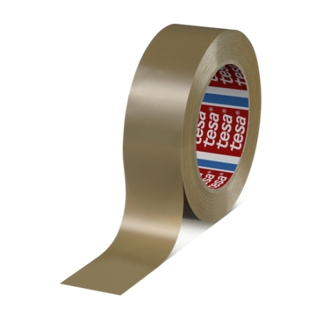 tesa 60422 PVC verpakkingstape (-/88µm) 38mm x 66 meter Bruin