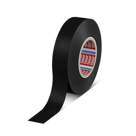 tesa 4163 soft PVC isolatietape (0.13mm) 19mm x 33 meter Zwart