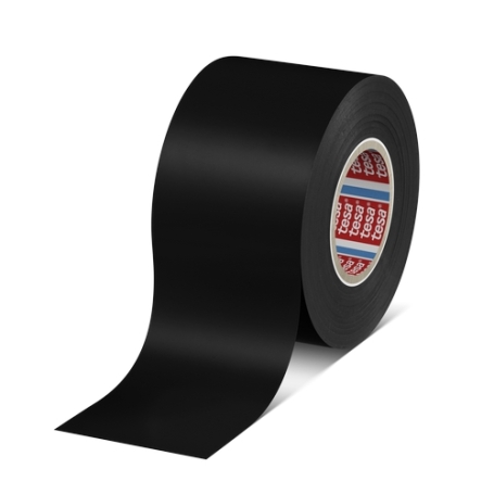 tesa 4163 soft PVC isolatietape (0.13mm) 50mm x 33 meter Zwart