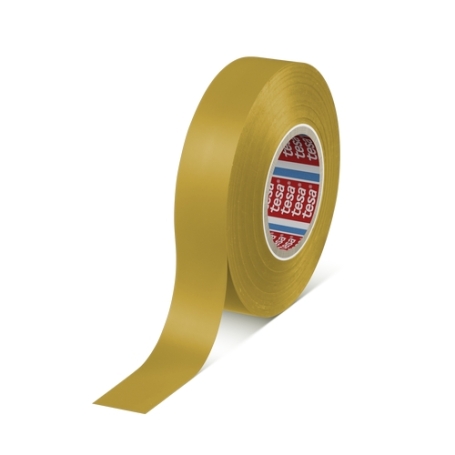 tesa 4163 soft PVC isolatietape (0.13mm) 19mm x 33 meter Geel