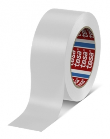 tesa 4169 PVC vloermarkeringstape 50mm x 33 meter Wit