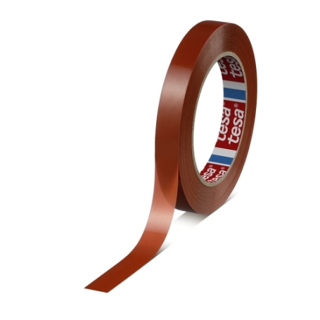 tesa 4287 PP strapping tape met extra rekkracht 15mm x 66 meter Oranje
