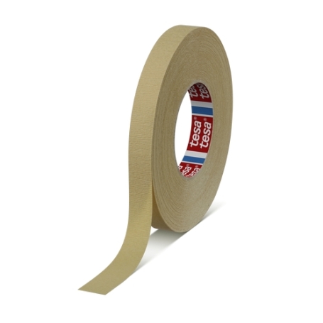 tesa 4322 Afplaktape papier voor krommingen 19mm x 50 meter