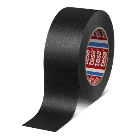 tesa 4328 Afplaktape papier voor div. oppervlakken 50mm x 50 meter Zwart