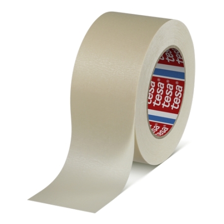 tesa 4330 Afplaktape papier tot 140°C 60mm x 50 meter