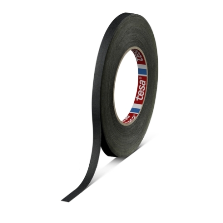 tesa 4541 Linnen tape ongecoat (145mesh) 9mm x 50 meter Zwart