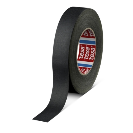 tesa 4541 Linnen tape ongecoat (145mesh) 30mm x 50 meter Zwart