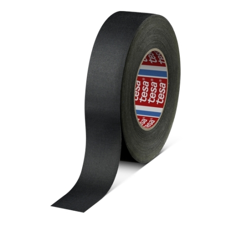 tesa 4541 Linnen tape ongecoat (145mesh) 38mm x 50 meter Zwart