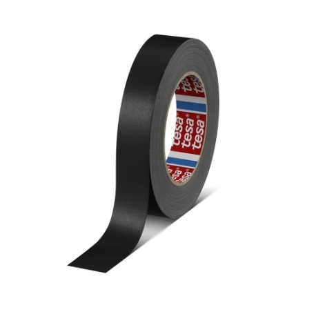 Tesa 4651 Duct tape topkwaliteit (148 Mesh) 25mm x 25 meter Zwart