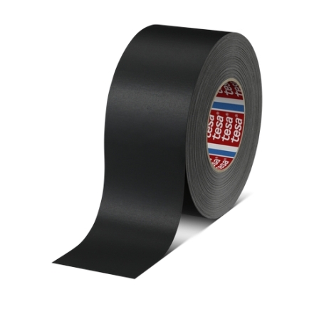 Tesa 4651 Duct tape topkwaliteit (148 Mesh) 75mm x 50 meter Zwart