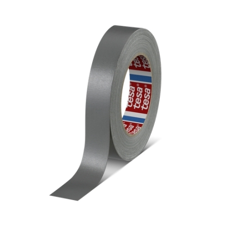 Tesa 4651 Duct tape topkwaliteit (148 Mesh) 25mm x 25 meter Grijs