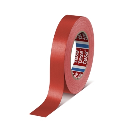 Tesa 4651 Duct tape topkwaliteit (148 Mesh) 25mm x 25 meter Rood