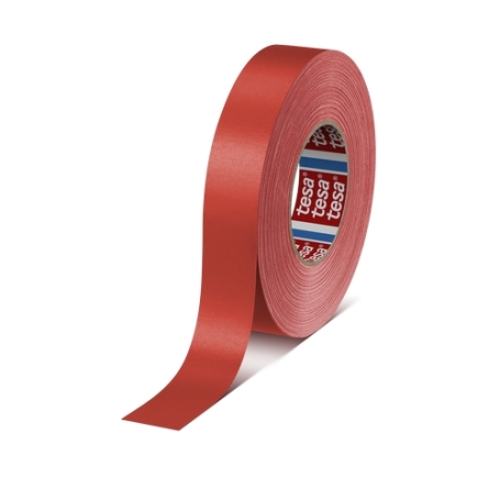 Tesa 4651 Duct tape topkwaliteit (148 Mesh) 25mm x 50 meter Rood