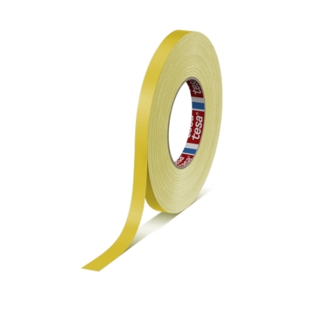 Tesa 4651 Duct tape topkwaliteit (148 Mesh) 12mm x 50 meter Geel