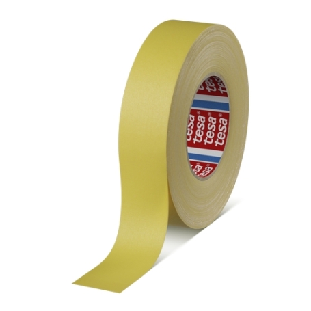 Tesa 4661 Duct tape universeel (148 Mesh) 38mm x 50 meter Geel