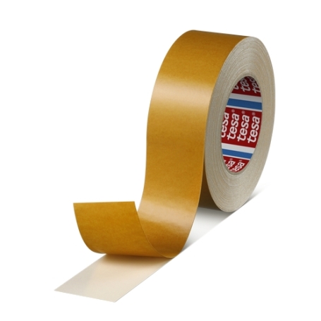 tesa 4964 Dubbelzijdig niet permanent linnen tapijttape 50mm x 25 meter