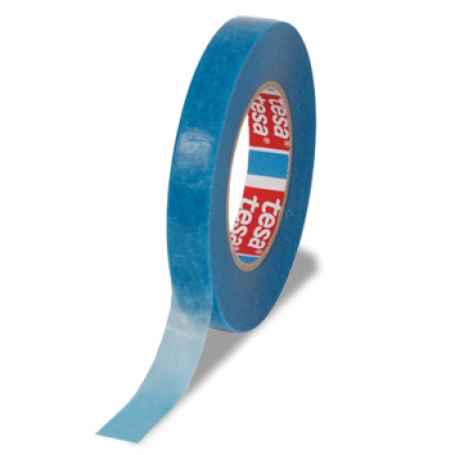 Tesa 50204 PE kabelboom tape 19mm x 100 meter Blauw