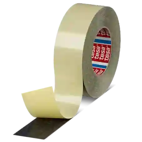 tesa 5938 Dubbelzijdig linnen tapijttape (0.19mm) 25mm x 50 meter Zwart