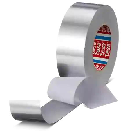 tesa 60672 Aluminium tape met liner (75µm) 50mm x 50 meter