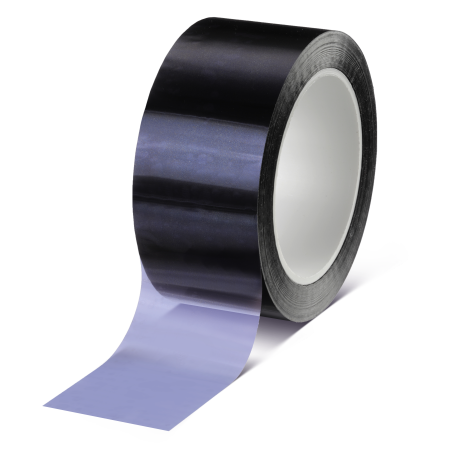 tesa 61127 Polyester splicing tape 50mm x 66 meter Zwart
