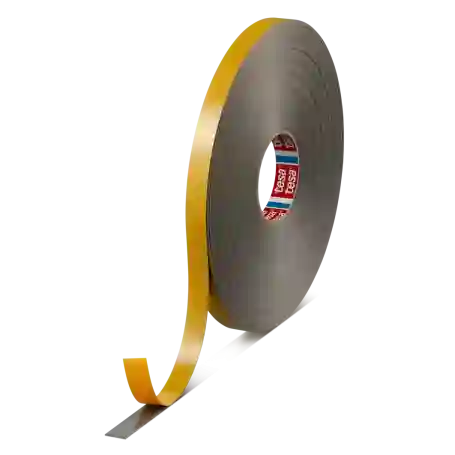 tesa 62510 Dubbelzijdig PE-schuimtape 1.0mm x 19mm x 50 meter Zwart