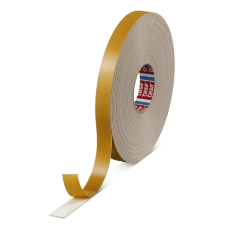 tesa 62935 Dubbelzijdig PE schuimtape 1.0mm x 19mm x 50 meter Wit