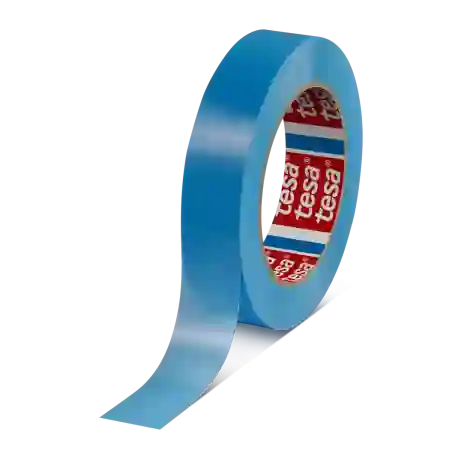 tesa 64283 PP strapping tape (0.077mm) vlekvrij 38mm x 50 meter Licht Blauw
