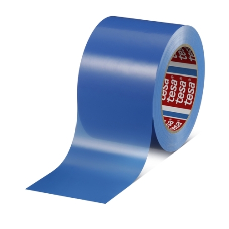 tesa 7133 Maskeringstape (0.08mm) 100mm x 66 meter Blauw