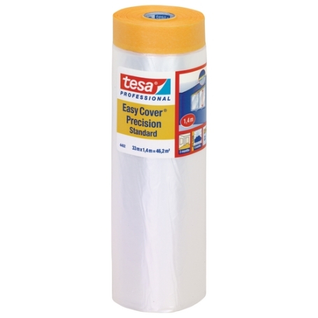 tesa 4402 Hoogwaardig afplaktape met afdekfolie 1400mm x 33 meter
