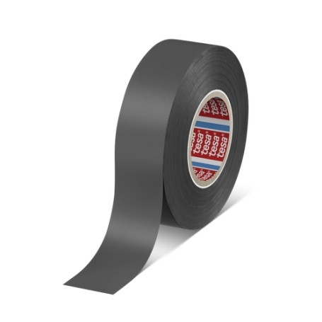 tesa 4163 soft PVC isolatietape (0.13mm) 25mm x 33 meter Grijs