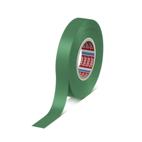 tesa 4163 soft PVC isolatietape (0.13mm) 15mm x 33 meter Groen